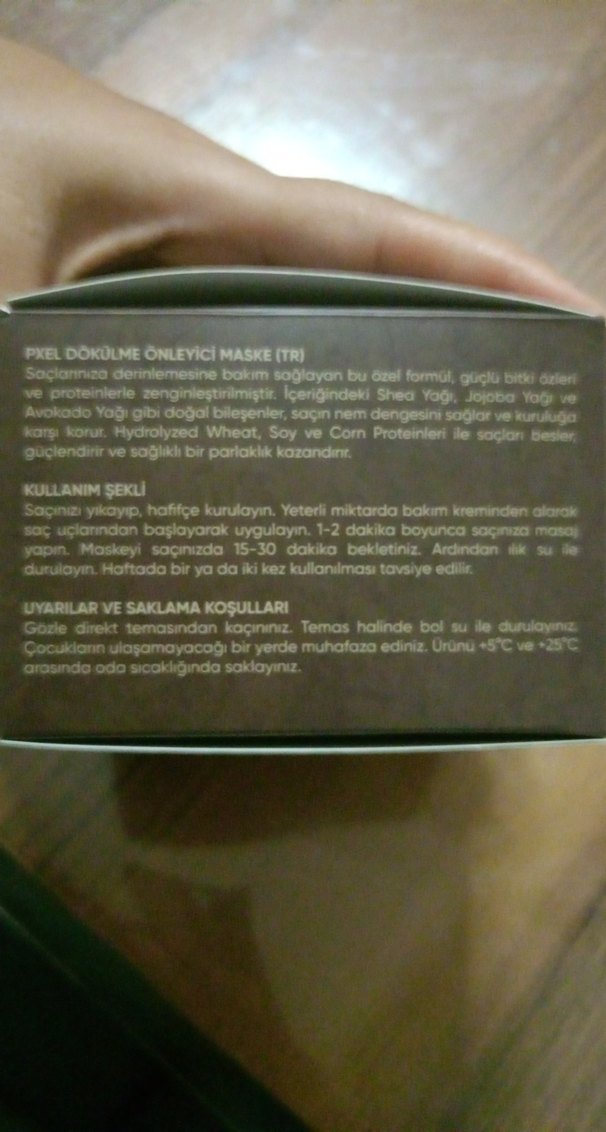 Pixel Saç Dökülmesini Önleyici Maske - Görsel 2