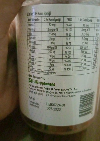 Qlife Multi Vitamin Kids Complete Gummies - Görsel 3