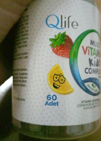Qlife Multi Vitamin Kids Complete Gummies - Görsel 4