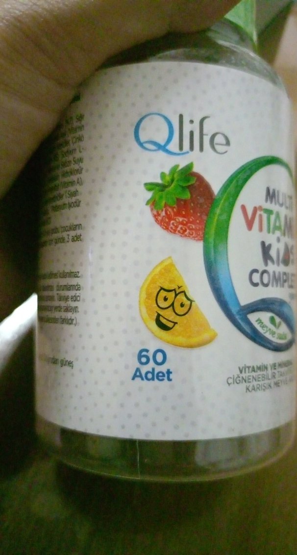 Qlife Multi Vitamin Kids Complete Gummies - Görsel 4