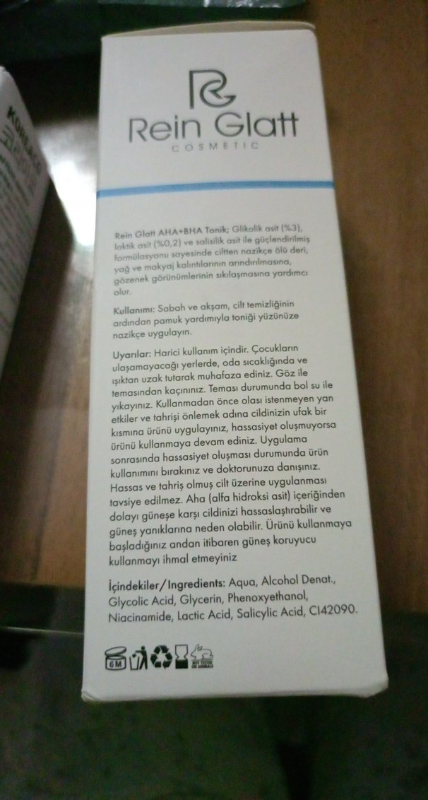 Rein Glatt AHA+BHA Tonik 150 ml - Görsel 2