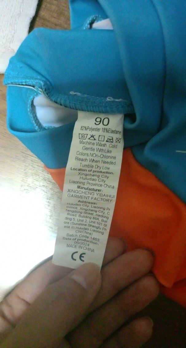 Çocuklar için Renkli Mavi Yüzme Can Simitli - Görsel 5