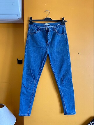 Yüksek bel jean