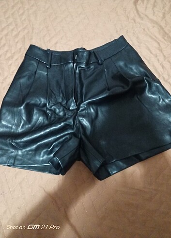 Deri şort - Görsel 7