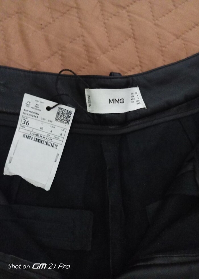 Deri şort - Görsel 4