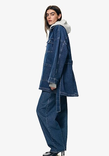 H&M H&M kot ceket etiketli