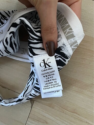 xs Beden Calvin Klein Bralet