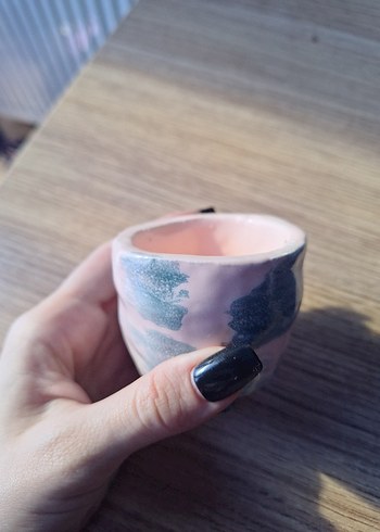 Pembe Seramik Takı Kasesi - Görsel 2