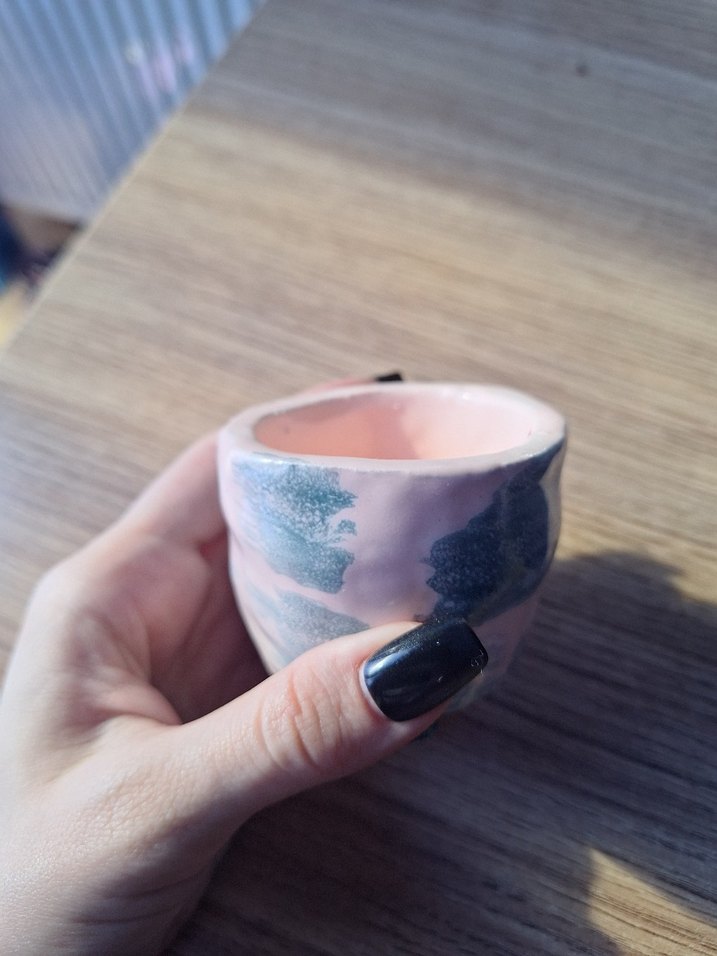 Pembe Seramik Takı Kasesi - Görsel 2