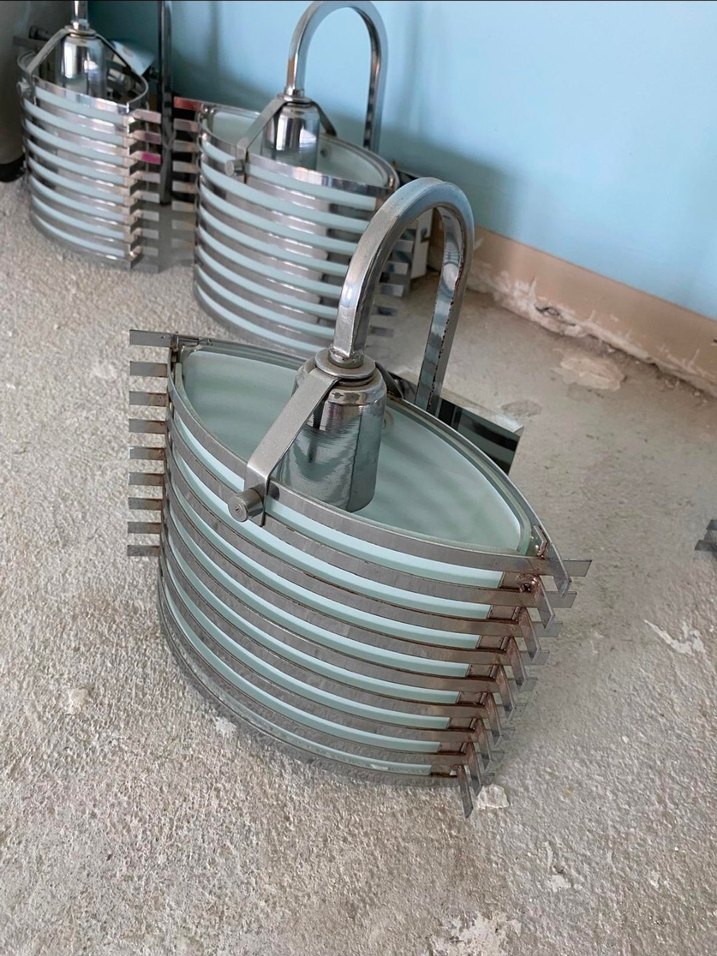 4'lü Modern Metal Salon Aplik - Görsel 2