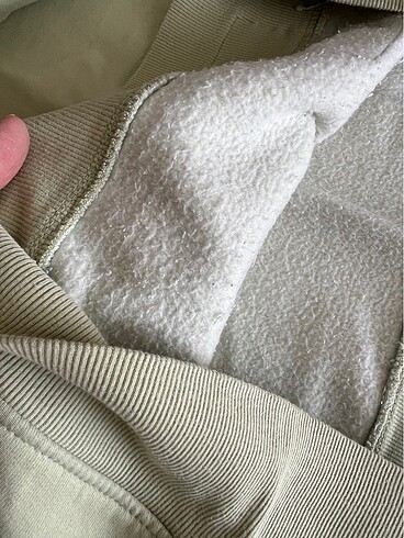 universal Beden yeşil Renk Şardonlu sweat tunik