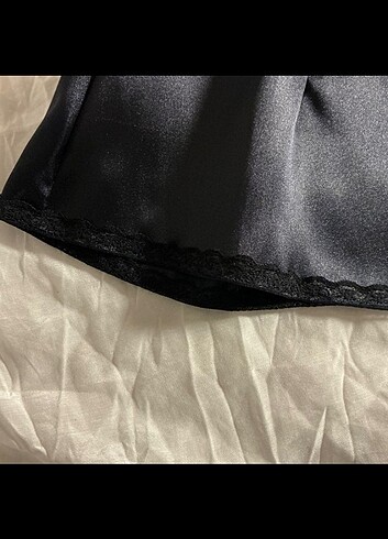 s Beden lacivert Renk dark coquette top