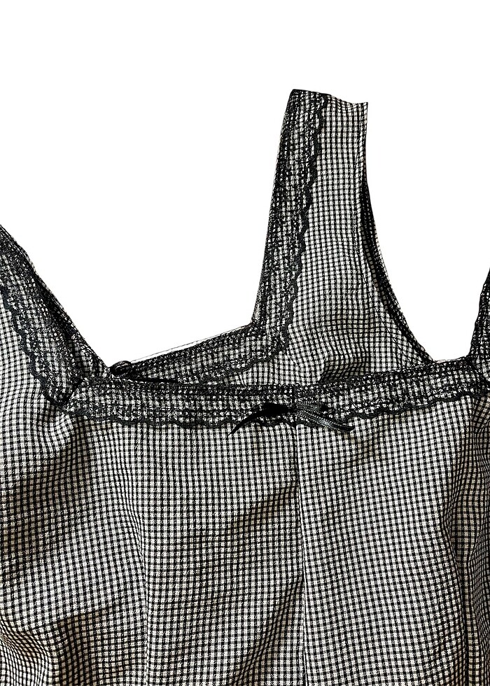 ekoseli bluz - Görsel 4