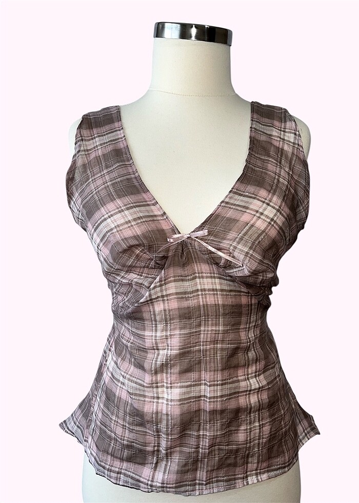 ince pamuk vual coquette bluz - Görsel 3