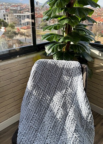 Bebek mavisi bebek battaniye - Görsel 2