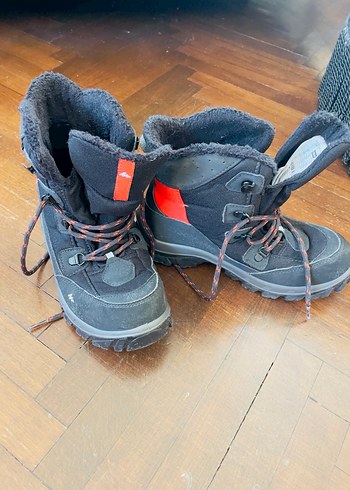 35 beden Gri Erkek Çocuk Kış ve kar Bot - Görsel 6