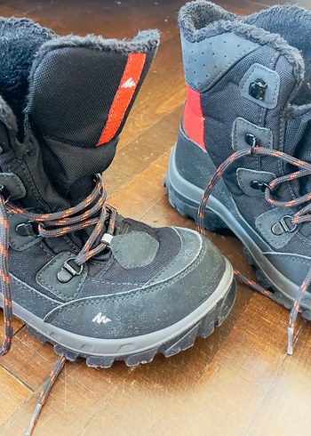 35 beden Gri Erkek Çocuk Kış ve kar Bot - Görsel 3