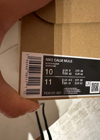 Nike erkek terlik sıfır - Görsel 2