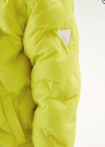 B&G store 8 yaş Erkek Çocuk Sarı Kapüşonlu Fermuarlı Mont - Görsel 8