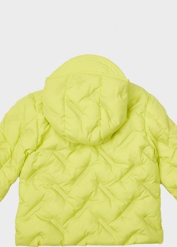 B&G store 8 yaş Erkek Çocuk Sarı Kapüşonlu Fermuarlı Mont - Görsel 10