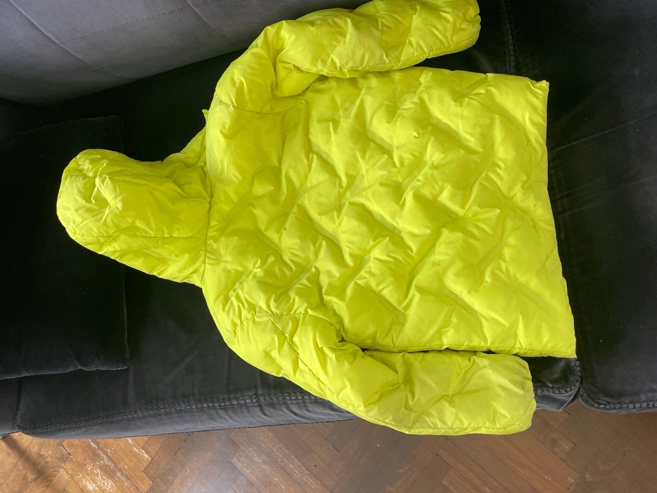 B&G store 8 yaş Erkek Çocuk Sarı Kapüşonlu Fermuarlı Mont - Görsel 3