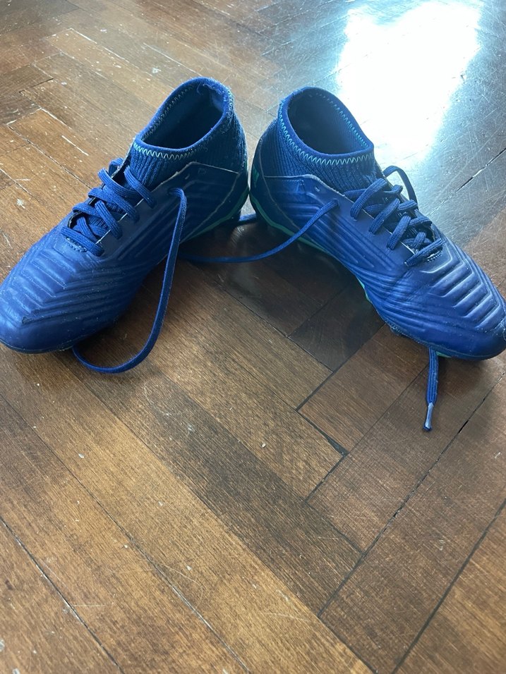 Adidas Predator plastik çivili çocuk krampon 35 beden - Görsel 4