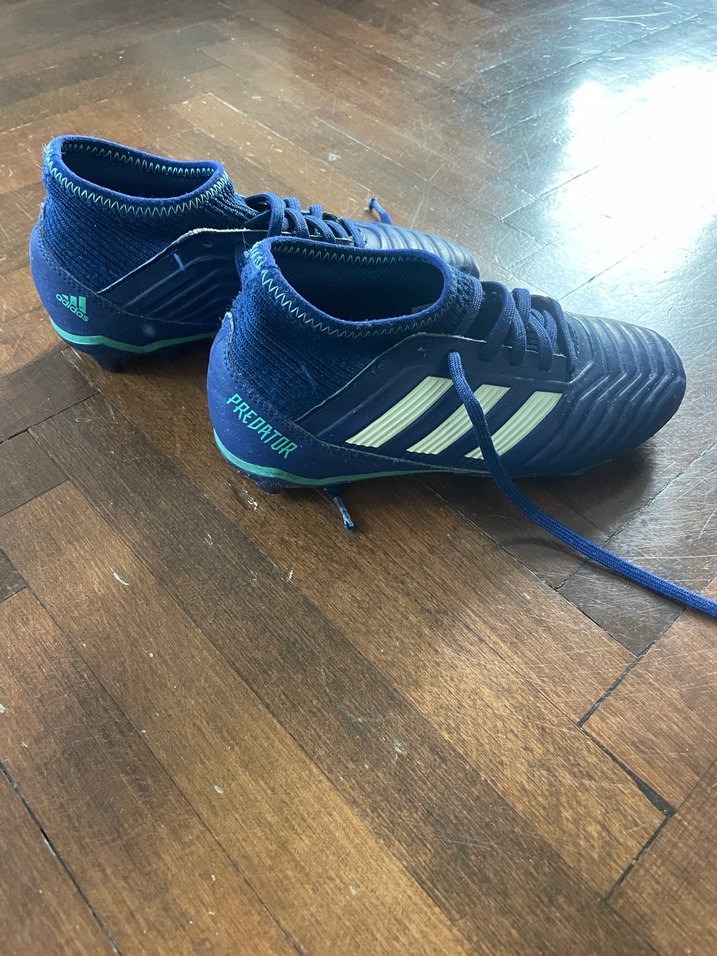 Adidas Predator plastik çivili çocuk krampon 35 beden - Görsel 5