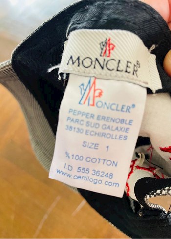 Gri Moncler Çocuk Şapka - Görsel 4