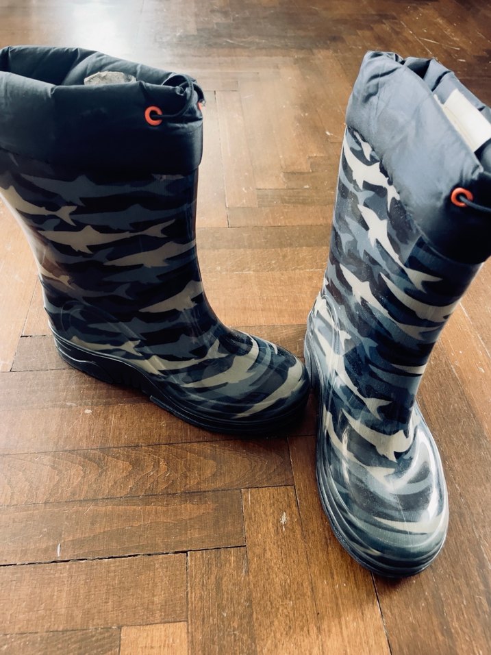 İçi müflon 34 beden çocuk yağmur botu - Görsel 2