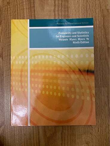 Pearson Probability and Statistics for Engineers and Scientist N