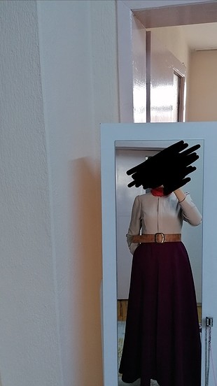40 Beden pembe Renk pınar şems uzun elbise