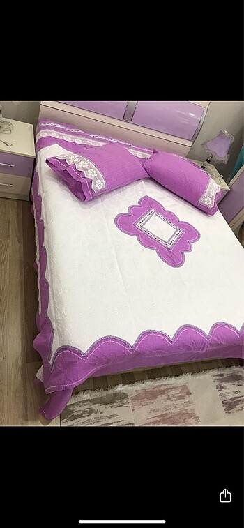  Beden Çift kişilik pike takımı