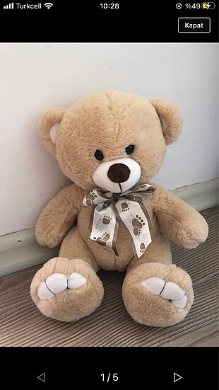 Peluş ayıcık