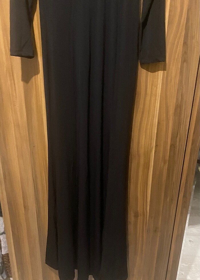 Keikei 40 beden uzun  abiye sırt dekolte - Görsel 3