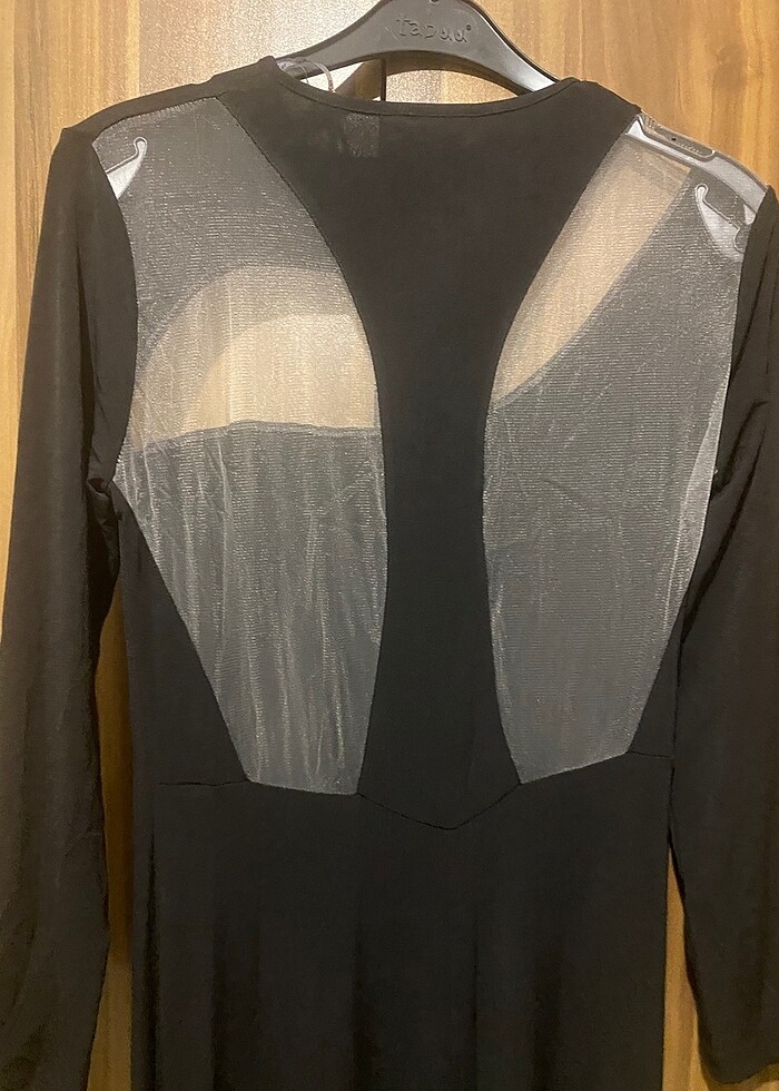 Keikei 40 beden uzun  abiye sırt dekolte - Görsel 5