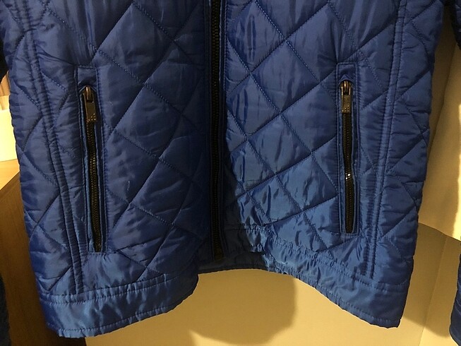 10 Yaş Beden mavi Renk LCW Erkek çocuk mavi mont