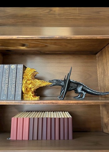 Ejderha Figürlü Kitap Desteği - Görsel 2