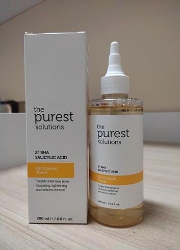 The Purest Bha %2 Oil Control Toner Gözenek Dengeleyici Tonik