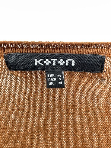 m Beden kahverengi Renk Koton Kazak / Triko %70 İndirimli.