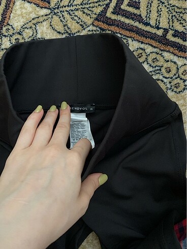 Trendyol dalgıç kumaş tayt - Görsel 3