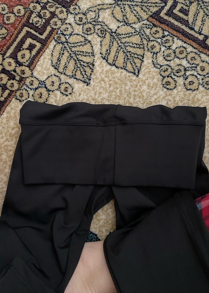 Trendyol dalgıç kumaş tayt - Görsel 4