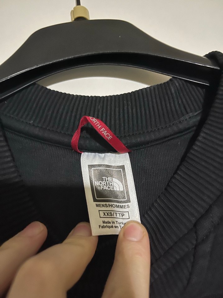 Siyah, baskılı, dar kesim kadın sweatshirt - Görsel 2