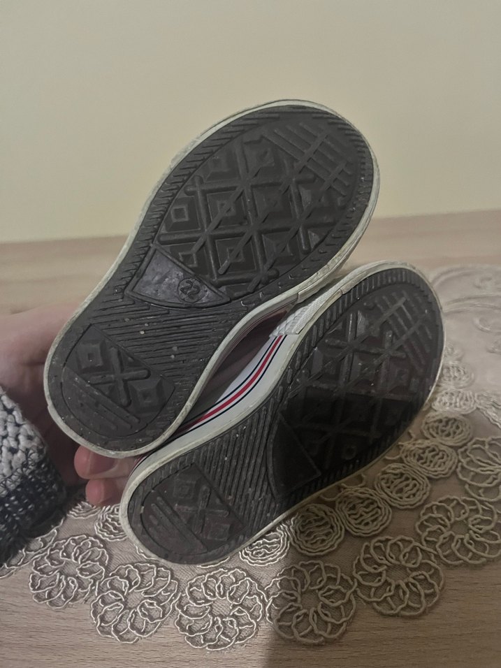 Kız Çocuk Pembe Cırtlı Spor Ayakkabı - Görsel 3