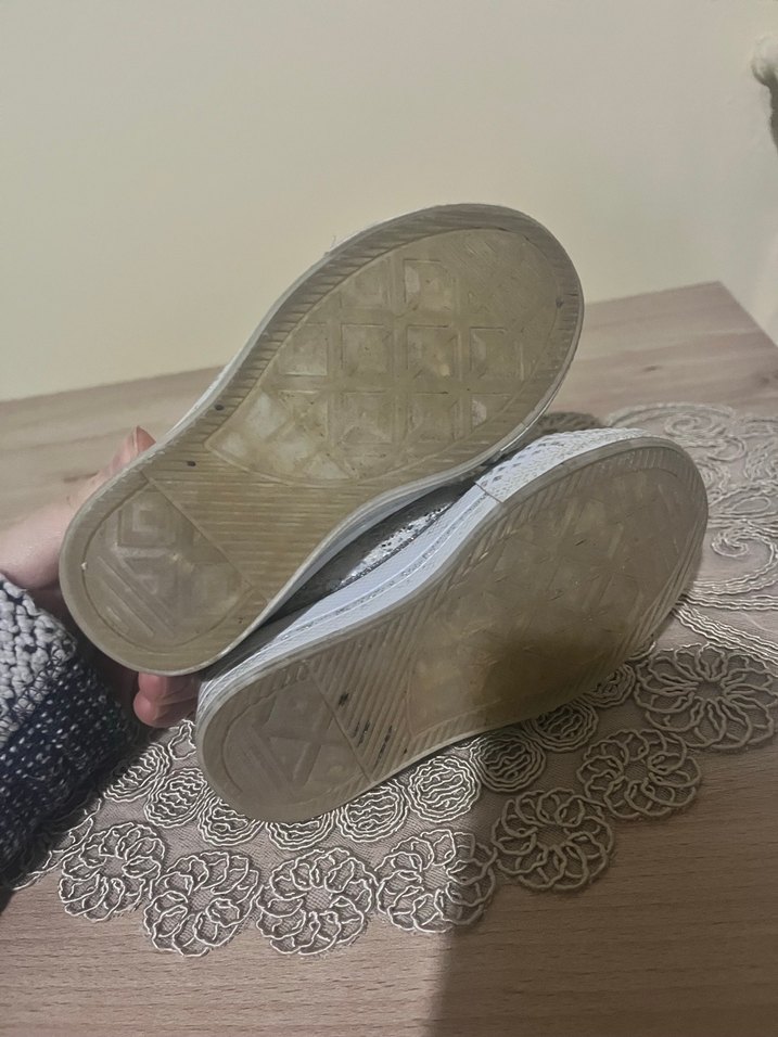 Gri Yılan Desenli Kız Spor Ayakkabı - Görsel 4