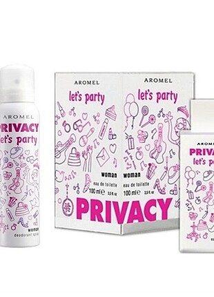 Beden Privacy Lets Party Kadın Parfüm Seti.
