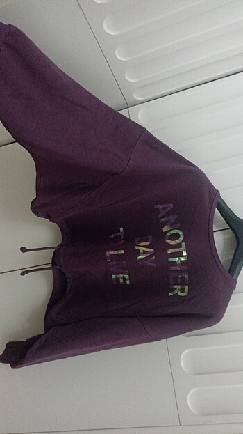 m Beden mor Renk Mavi marka Sweatshirt