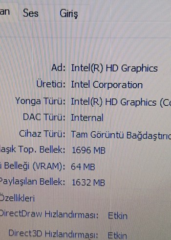 Dell i3 Dizüstü laptop Bilgisayar - Görsel 2