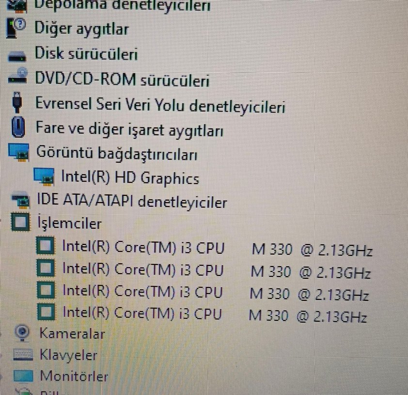 Dell i3 Dizüstü laptop Bilgisayar - Görsel 3