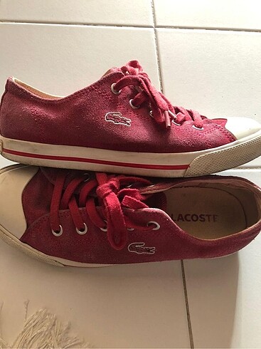 Lacoste Lacoste süet spor ayakkabı