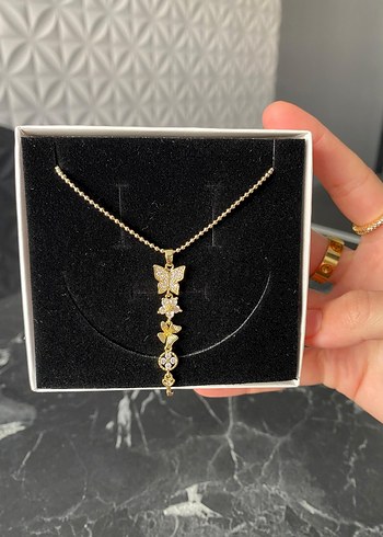 Kapaklı taşlı kolye - Görsel 6